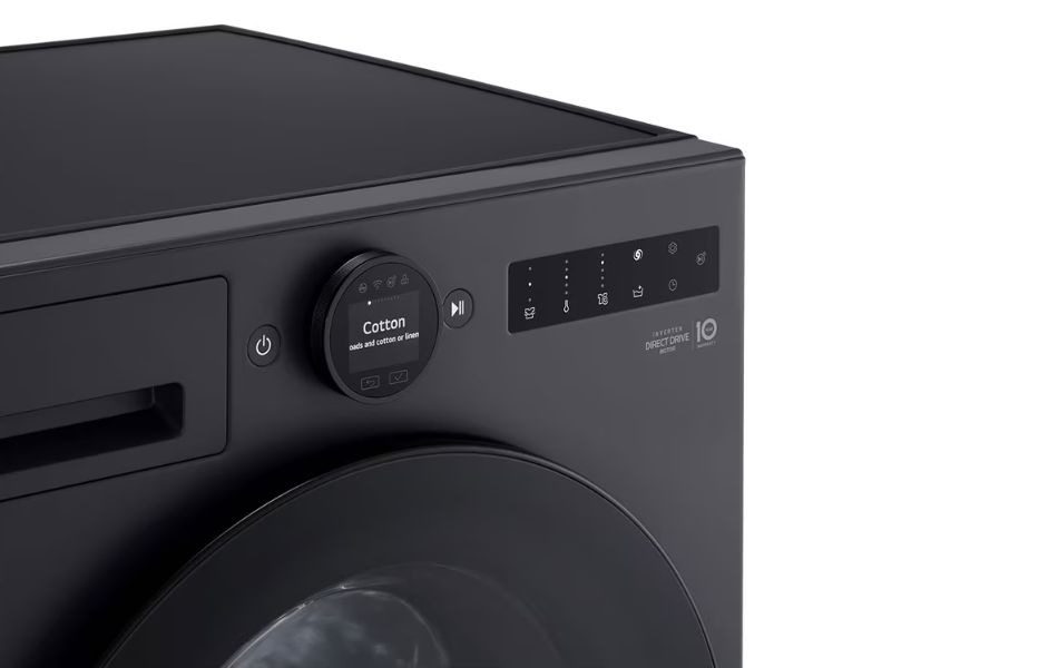 LG F4WX801YB wasmachine 11 kg Zwart A - Afbeelding 4