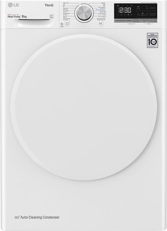 LG | RH80V5AV0N | warmtepomdroger | 8 kg | A++
