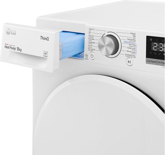 LG | RH80V5AV0N | warmtepomdroger | 8 kg | A++ - Afbeelding 6