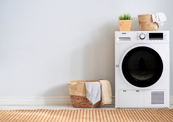 Frilec KOBLENZ8600TK - Condensdroger - Wit - 8kg Laadvermogen - Wit - Afbeelding 6