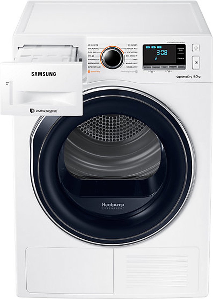 Samsung DV90M6200CW/EN - Warmtepompdroger - Afbeelding 4
