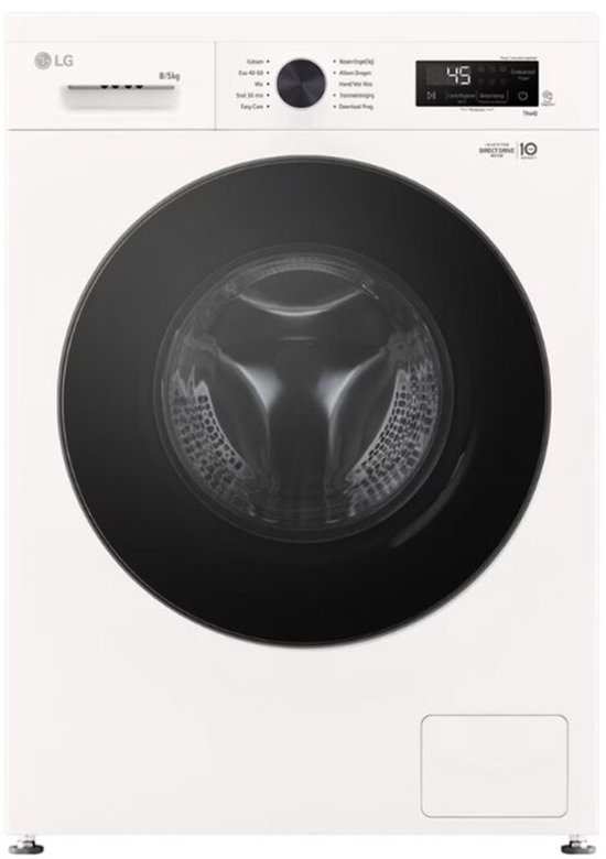 LG W4X1085NWB | Wasdroogcombinatie | 8/5 kg | Steam