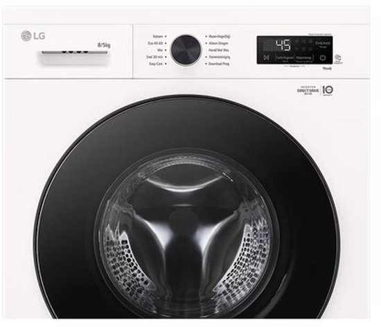 LG W4X1085NWB | Wasdroogcombinatie | 8/5 kg | Steam - Afbeelding 7