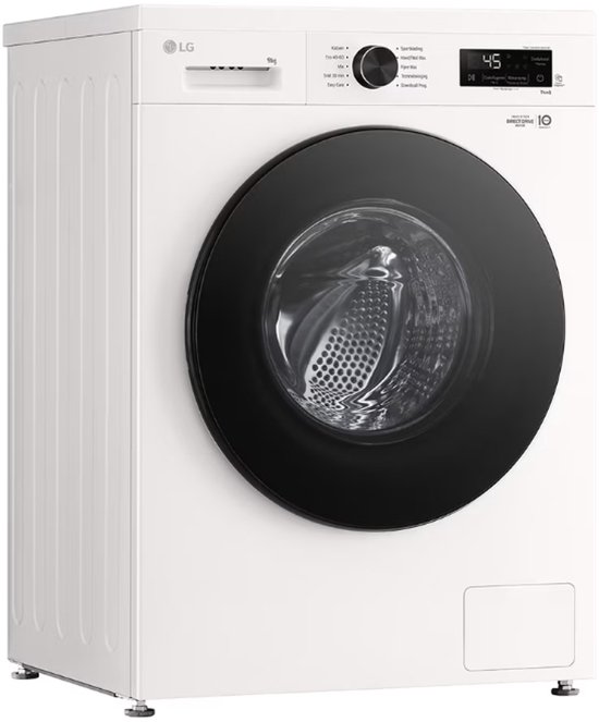 LG F4X1009NWB wasmachine Voorbelading 9 kg 1400 RPM Wit