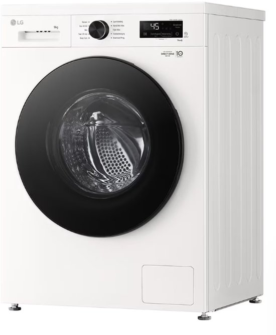 LG F4X1009NWB wasmachine Voorbelading 9 kg 1400 RPM Wit - Afbeelding 6