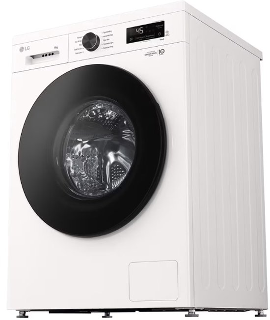 LG F4X1009NWB wasmachine Voorbelading 9 kg 1400 RPM Wit - Afbeelding 8