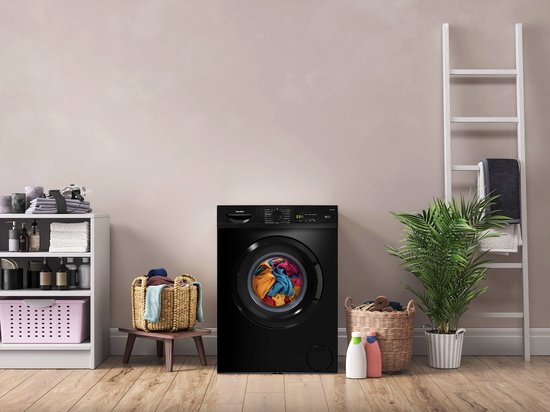 Salora WMH6155B - Wasmachine - 6 kg - 1000 RPM - Wasmachines - Zwart - Afbeelding 4