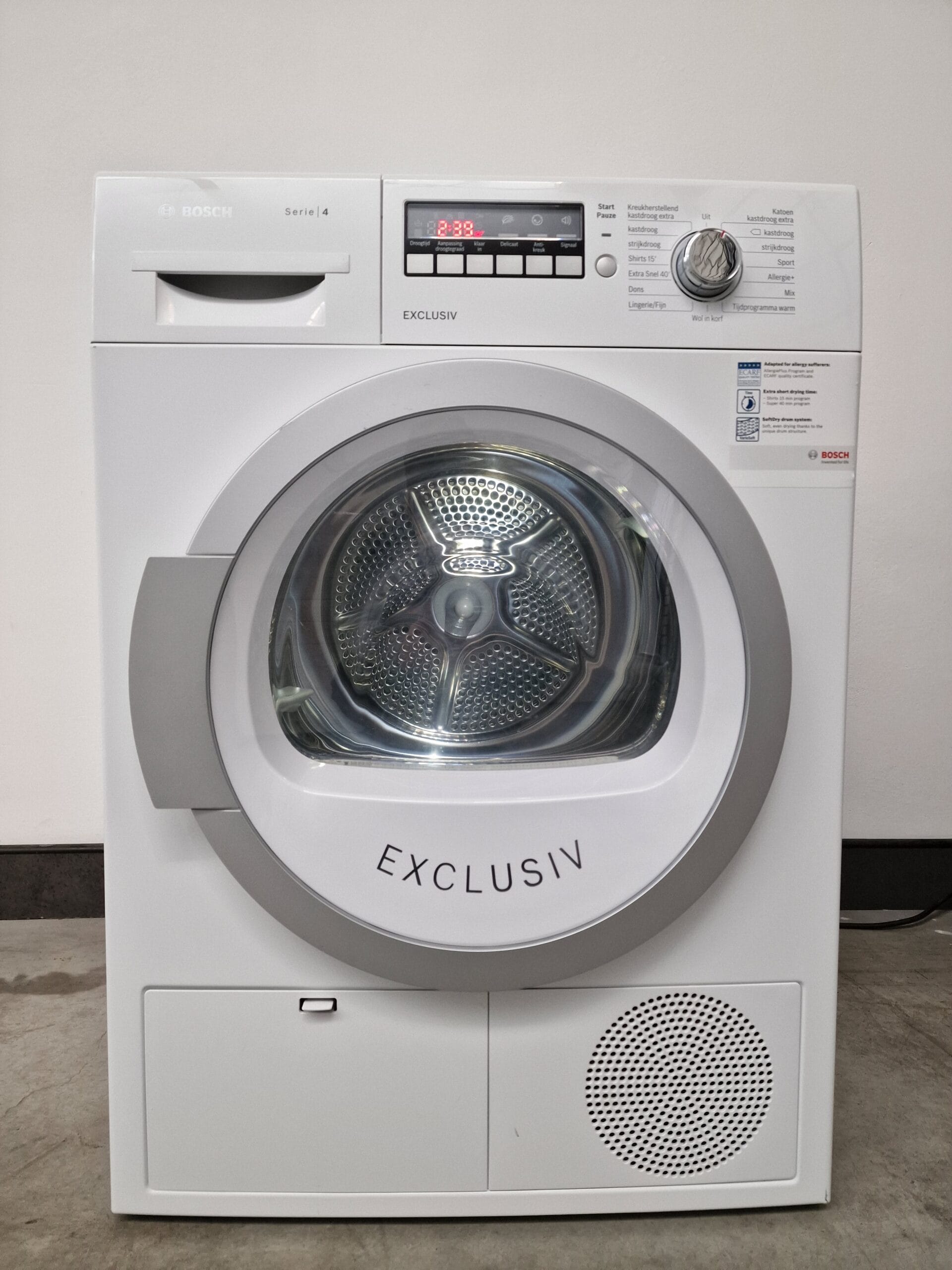 Siemens iQ700 WT46W564 warmtepompdroger 7 kg met SelfCleaning Condenser