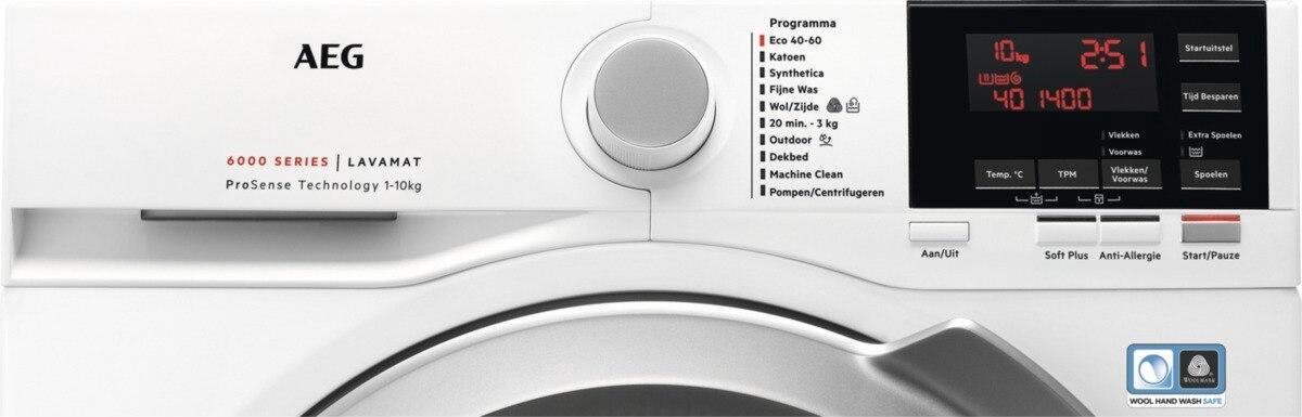AEG L6FBMAXI - 6000 serie ProSense - Wasmachine 10kg - Afbeelding 6