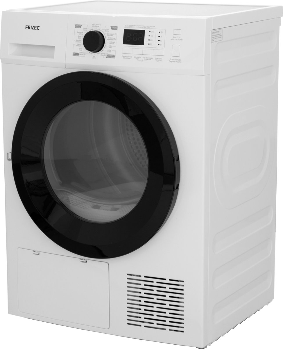 Frilec KOBLENZ8882TWP-030 - Warmtepompdroger - Wit - 8kg Laadvermogen - Afbeelding 5