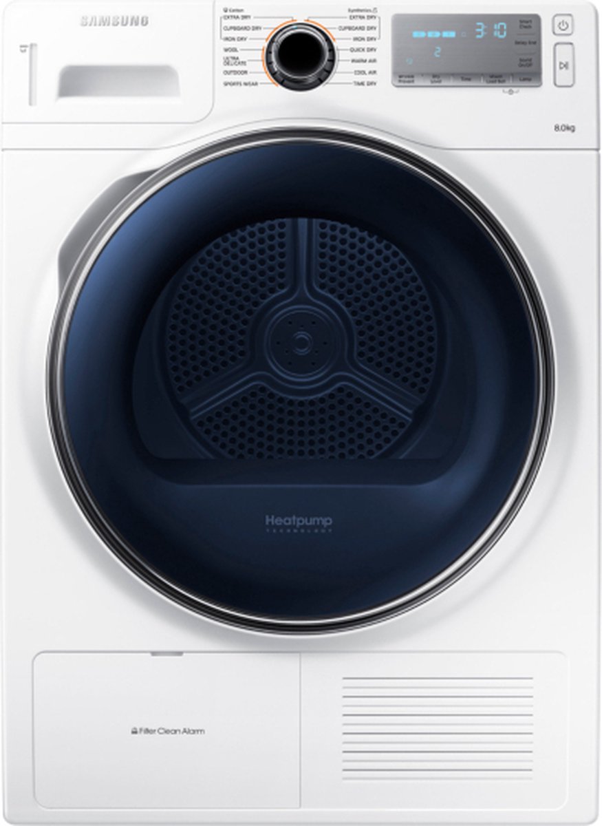 Samsung DV80H8100HW - Warmtepompdroger