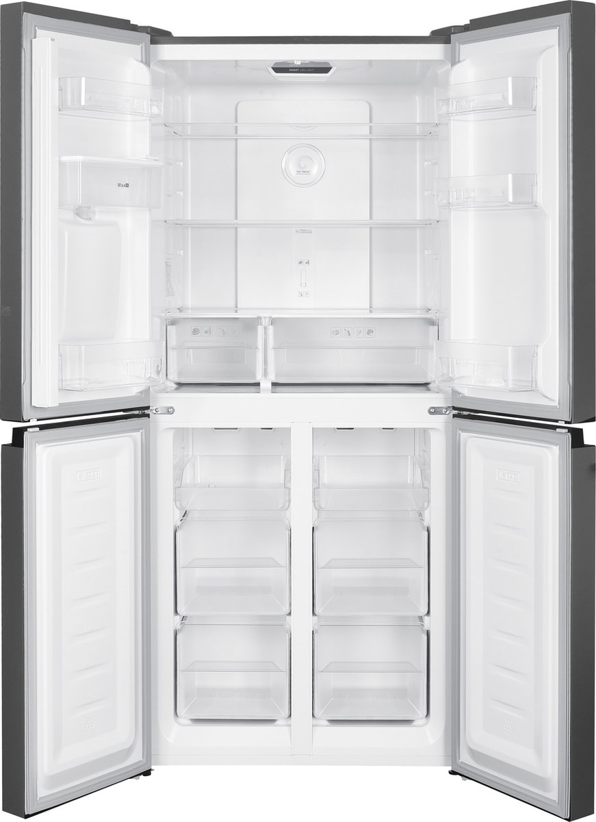 Wiggo WR-MD18(X) - Amerikaanse Koelkast - No Frost - Afbeelding 4