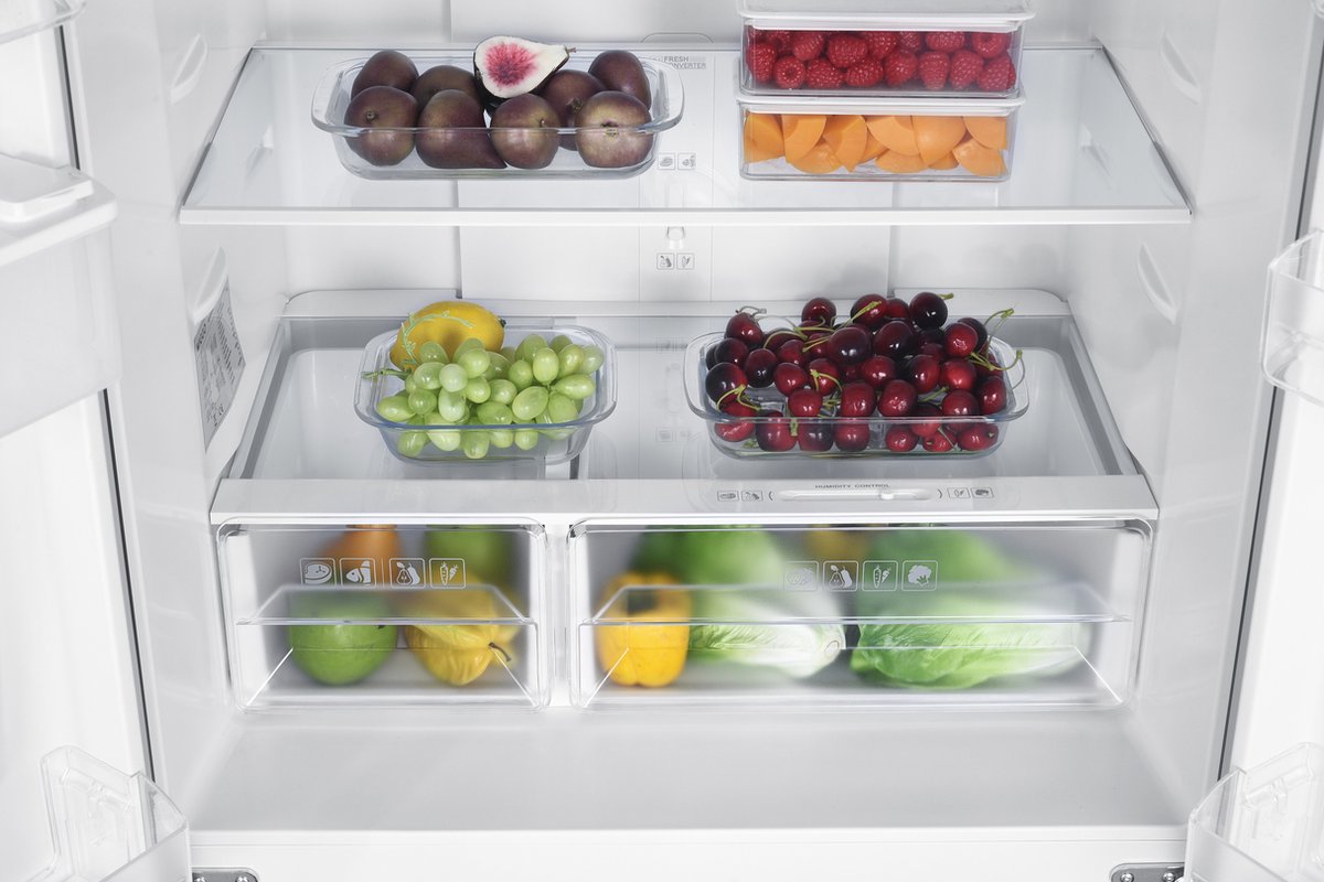 Wiggo WR-MD18(X) - Amerikaanse Koelkast - No Frost - Afbeelding 6