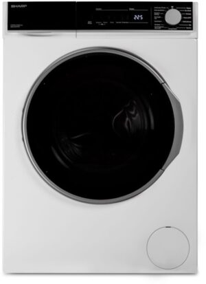 Sharp TH BO Wasmachine, 8 kg, 1400 TPM, A klasse, Snelwasje + Stoom programma ES-NFB814THBO-BX