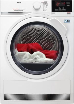 AEG T8DB66580 8000 Serie warmtepompdroger 8 kg wit vrijstaand