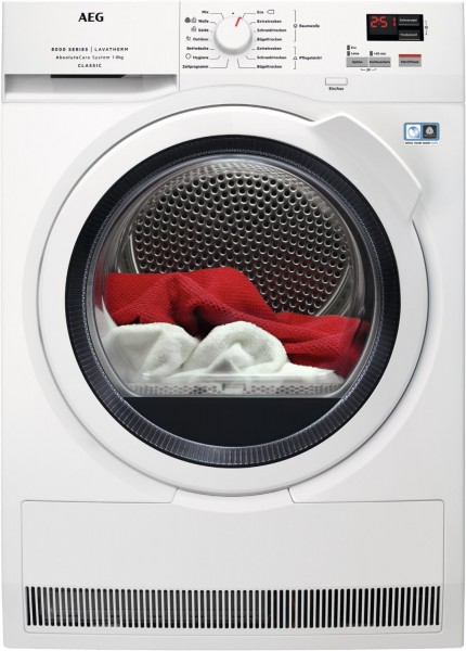 AEG T8DBC40689 warmtepompdroger 8 kg wit