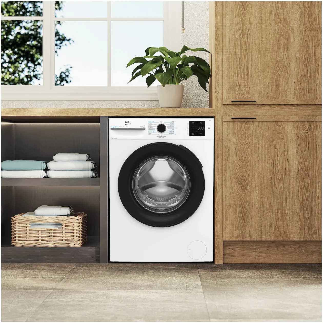 Beko BM3WFU3741W wasmachine 7 kg wit