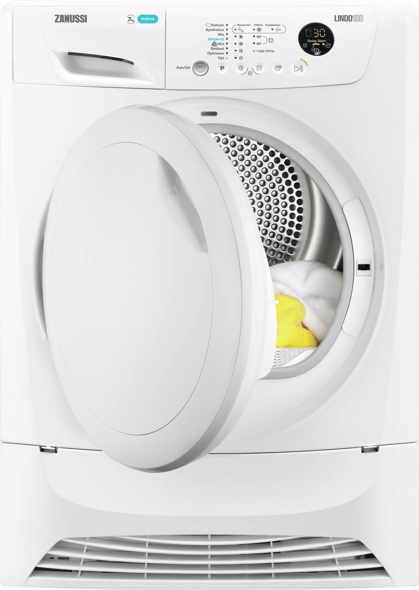 Zanussi ZDP7203P condensdroger 7 kg wit