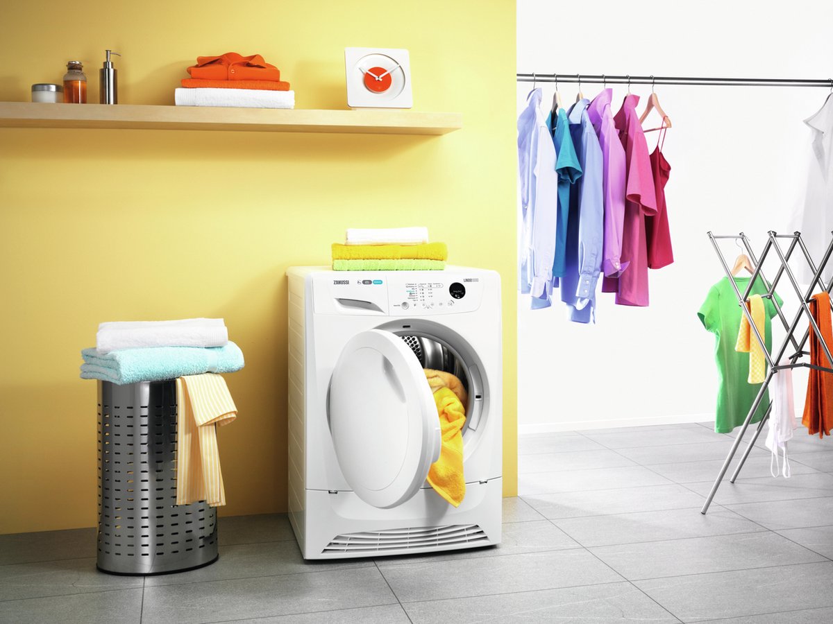Zanussi ZDP7203P condensdroger 7 kg wit