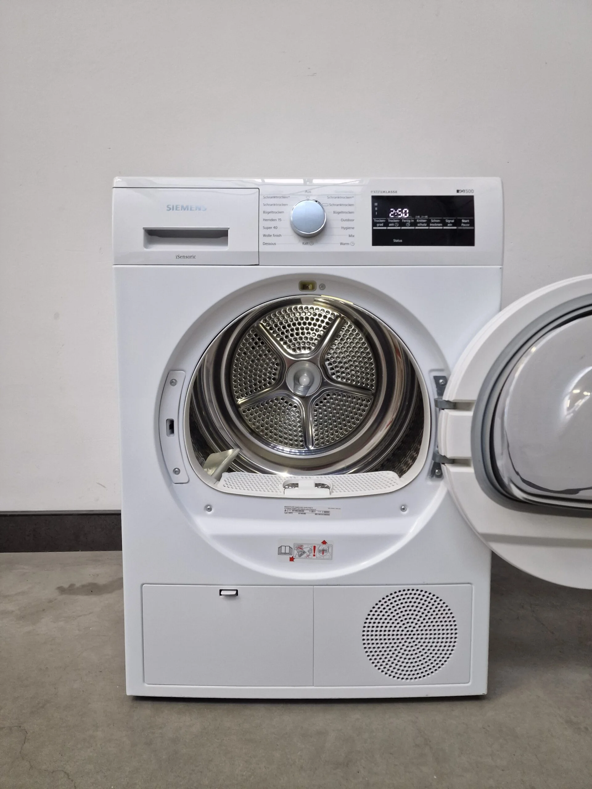 Siemens WT46G492NL condensdroger 9 kg wit