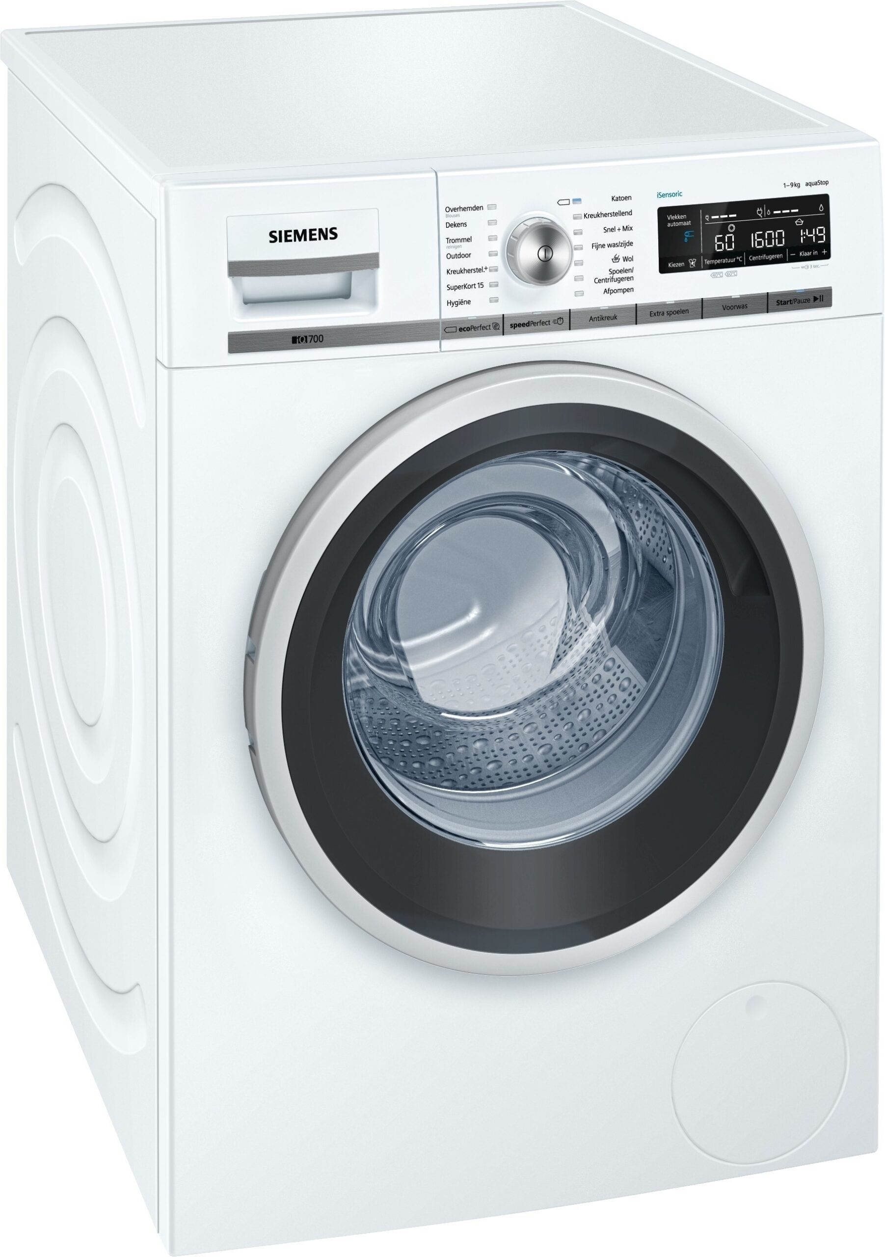 Siemens WM16W542NL iQ700 wasmachine 9 kg wit