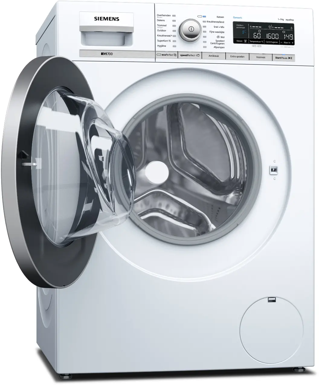 Siemens WM16W542NL iQ700 wasmachine 9 kg wit
