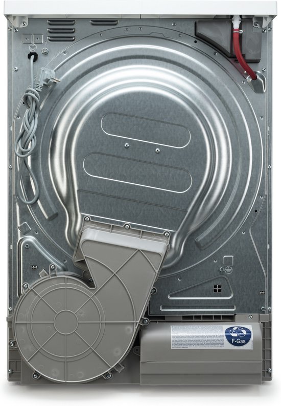 AEG Lavatherm T86589IH2 warmtepompdroger met AbsoluteCare technologie en 8 kg laadvermogen in witte uitvoering.