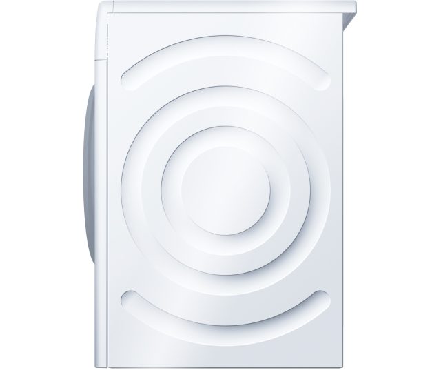 Bosch Serie 6 WTG846C0NL condensdroger met AutoDry sensortechnologie, Sensitive Drying System en 8 kg laadvermogen in witte uitvoering.