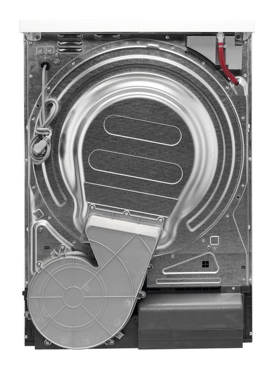 AEG 7000 T7DBN400 warmtepompdroger met SensiDry®, ProSense® en 7 kg laadvermogen in witte uitvoering.