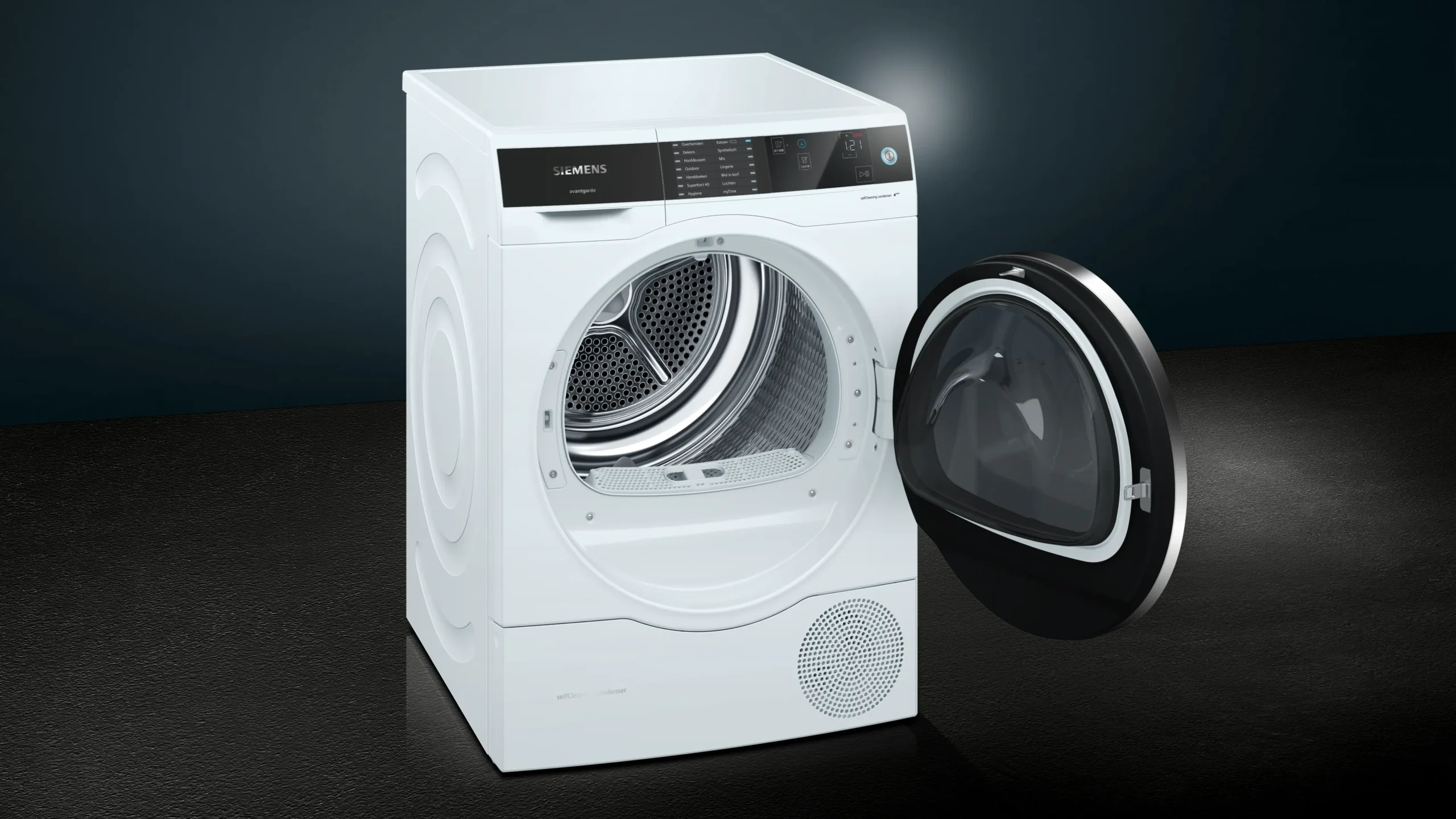 Siemens WT7HU641NL warmtepompdroger 8 kg wit