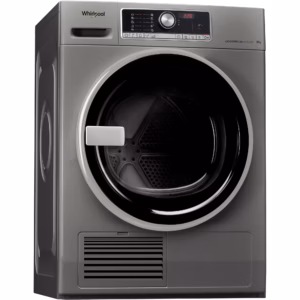 Whirlpool AWZ8CD PRO condensdroger met 6th Sense technologie, elektronische vochtmeting, RVS trommel en 8 kg laadvermogen