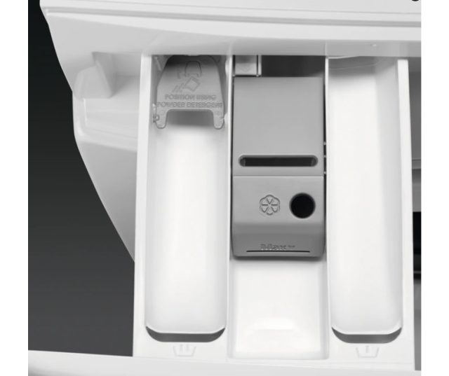 AEG 6000 ProSense L6FBKOLN wasmachine met ProSense®, SoftPlus, ÖKOInverter motor, AquaControl en 8 kg laadvermogen in witte uitvoering.