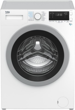 Beko HTV8733XS0 was-droogcombinatie met 8 kg wascapaciteit, 5 kg droogcapaciteit, ProSmart™ Inverter Motor, AquaWave® trommel en 1400 toeren in witte uitvoering.