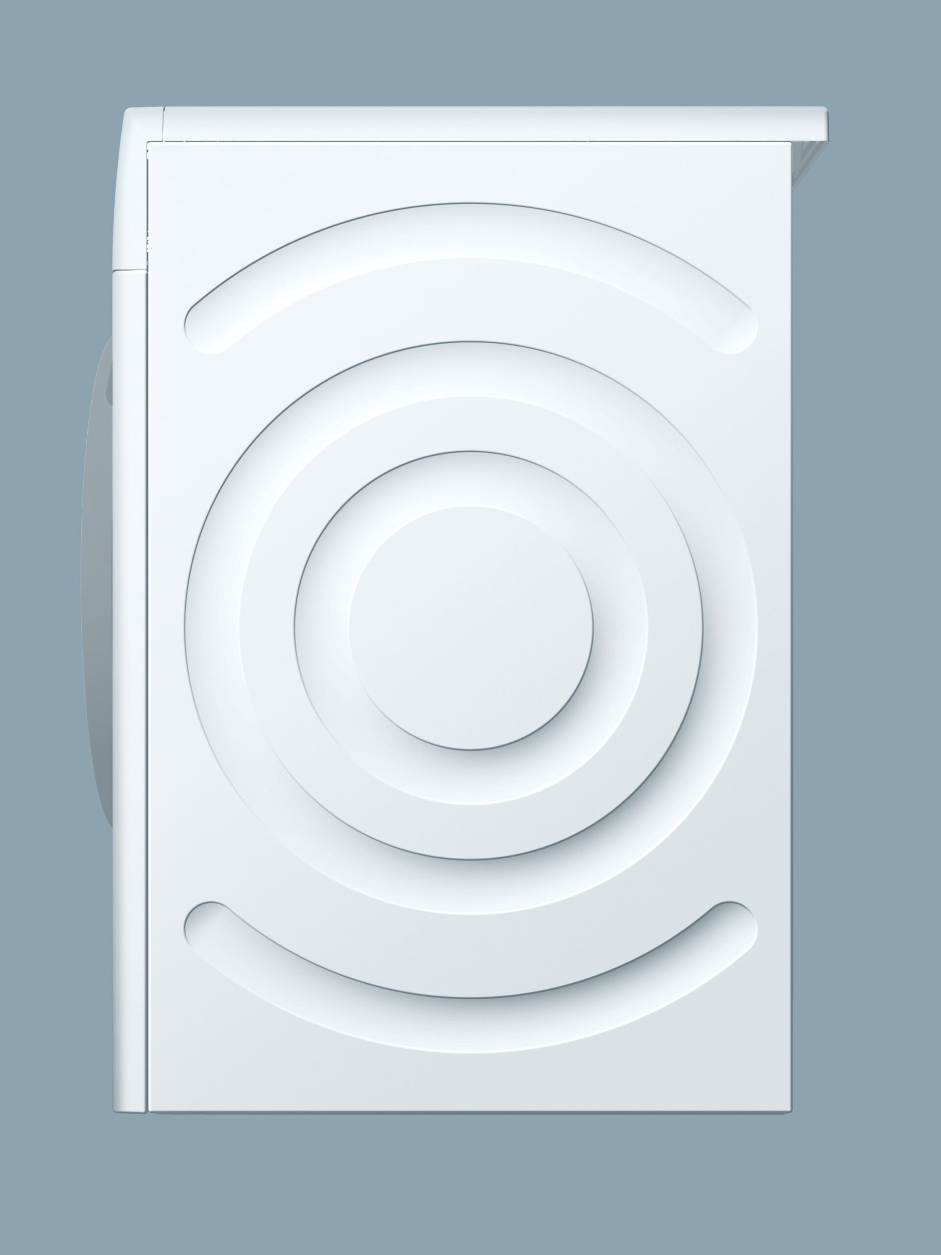 Siemens iQ300 WT45H281NL warmtepompdroger met autoDry, easyClean-filter, softDry trommelsysteem, wolkorf en 7 kg laadvermogen in witte uitvoering.
