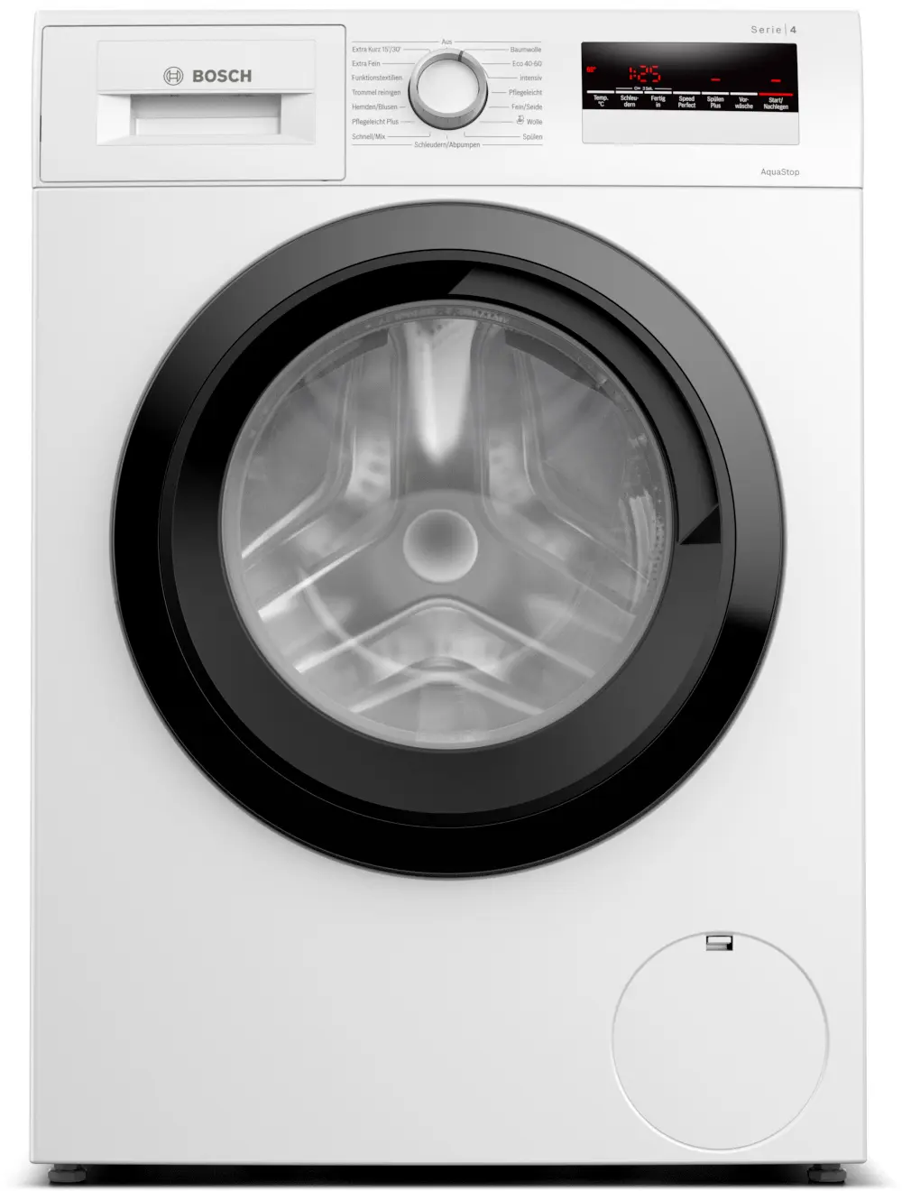 Bosch Serie 4 WAN28K40 wasmachine 8 kg met 1400 toeren, SpeedPerfect, EcoSilence Drive en AquaStop.