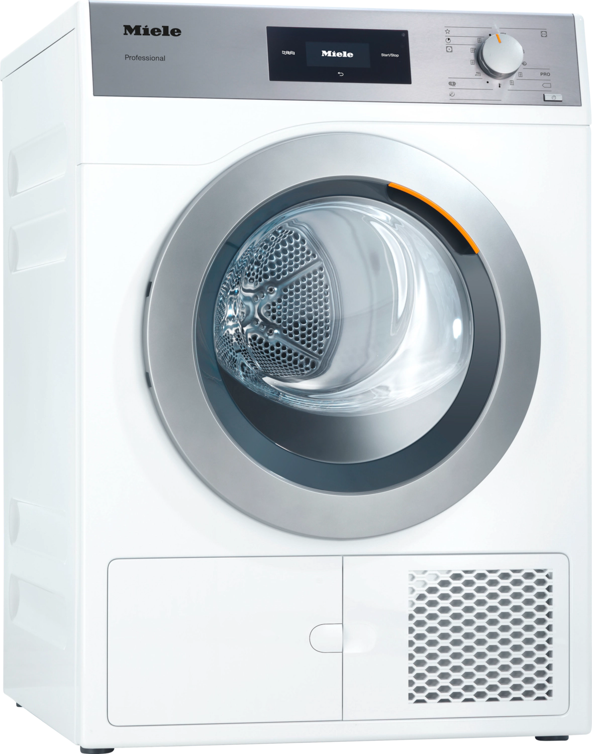 Miele Professional PDR 507 HP warmtepompdroger met 7 kg laadvermogen, 130 liter trommel en PerfectDry.