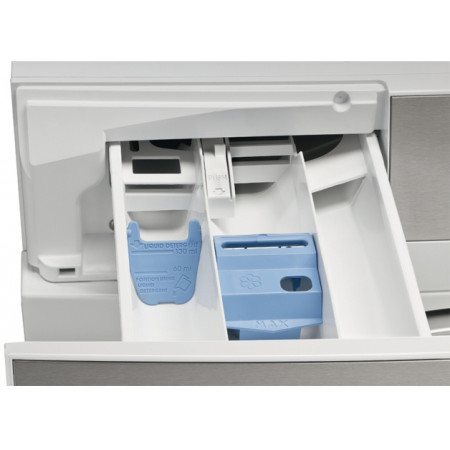 AEG L89697NFL ÖKOMix wasmachine met 9 kg laadvermogen, 1600 toeren, ProTex Plus en ÖKOInverter-motor.