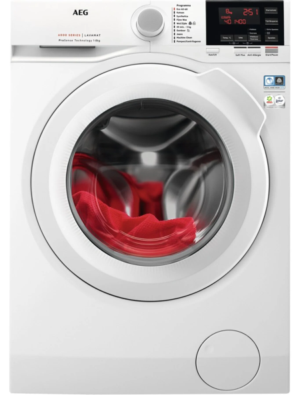 De AEG 6000 ProSense L6FBN84GP wasmachine met 8 kg laadvermogen, ProSense®, SoftPlus, ÖKOInverter motor en 1400 toeren. Energiezuinig, stil en perfect voor dagelijks gebruik.