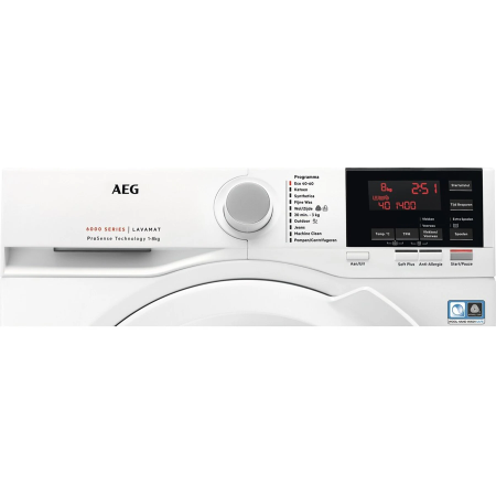 De AEG 6000 ProSense L6FBN84GP wasmachine met 8 kg laadvermogen, ProSense®, SoftPlus, ÖKOInverter motor en 1400 toeren. Energiezuinig, stil en perfect voor dagelijks gebruik.