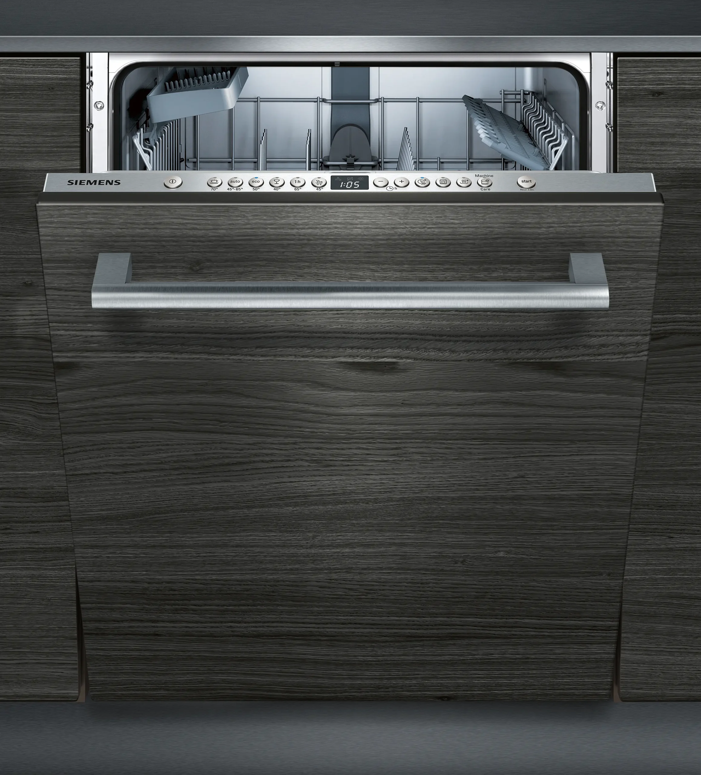 Siemens iQ300 SN636X10JE volledig geïntegreerde inbouw vaatwasser 60 cm voor 13 couverts.