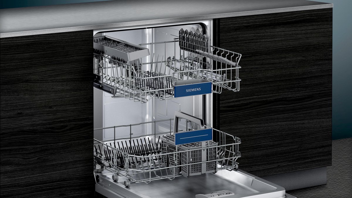 Siemens iQ300 SN636X10JE volledig geïntegreerde inbouw vaatwasser 60 cm voor 13 couverts.