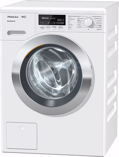 Miele W1 WKF 121 WCS wasmachine 8 kg met 1600 toeren, PowerWash en QuickPowerWash.