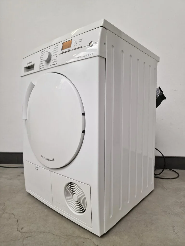 Siemens WT44S590 condensdroger met 7 kg laadvermogen en autoDry.