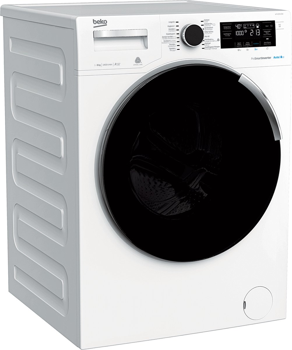 Beko WTV 8744 XDOS wasmachine 8 kg 1400 toeren met AutoDose