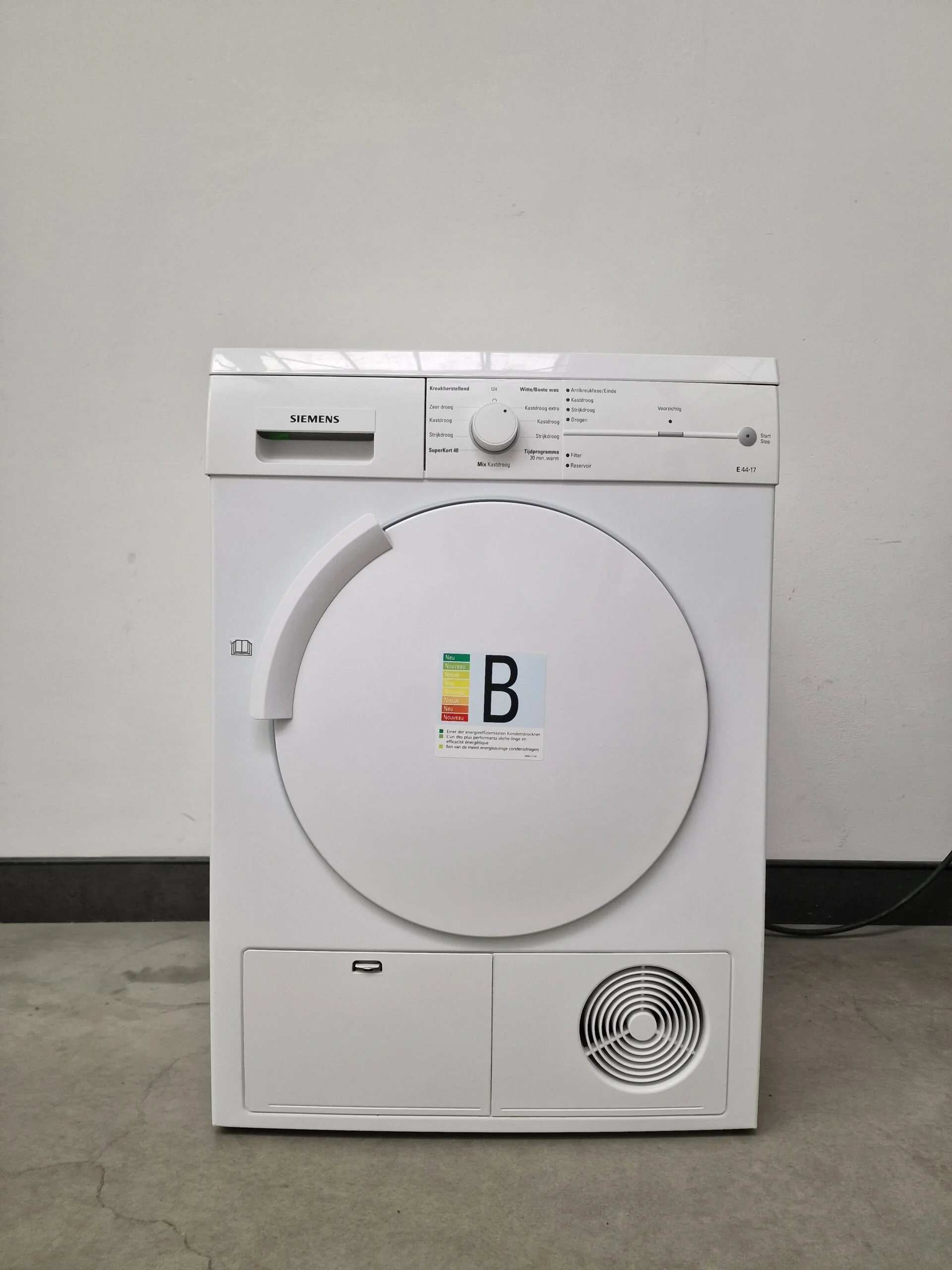Siemens WT44E174NL condensdroger 7 kg met softDry