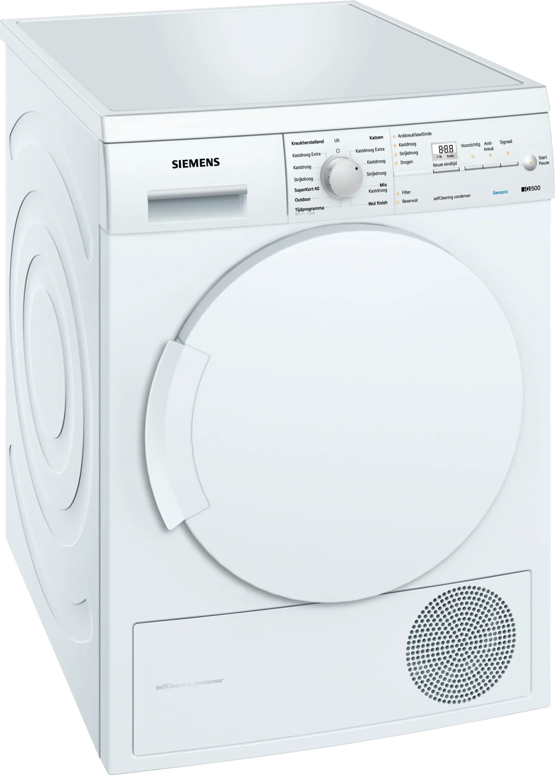Siemens iQ500 WT44W362NL warmtepompdroger 7 kg met zelfreinigende condensor