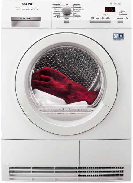 AEG Lavatherm T65770IH4 witte warmtepompdroger 7 kg met ProTex Plus en AbsoluteCare