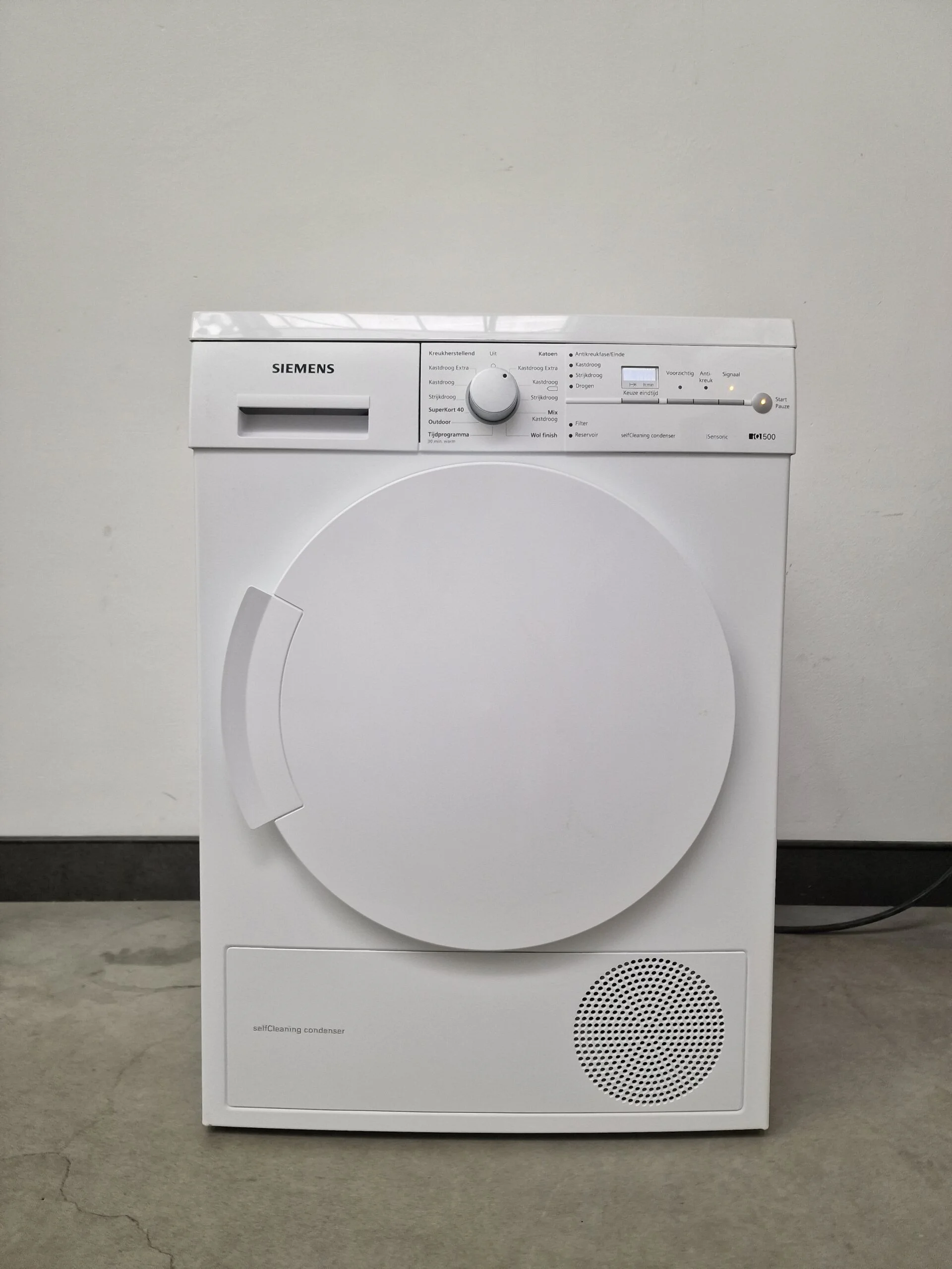 Siemens iQ500 WT44W362NL warmtepompdroger 7 kg met zelfreinigende condensor