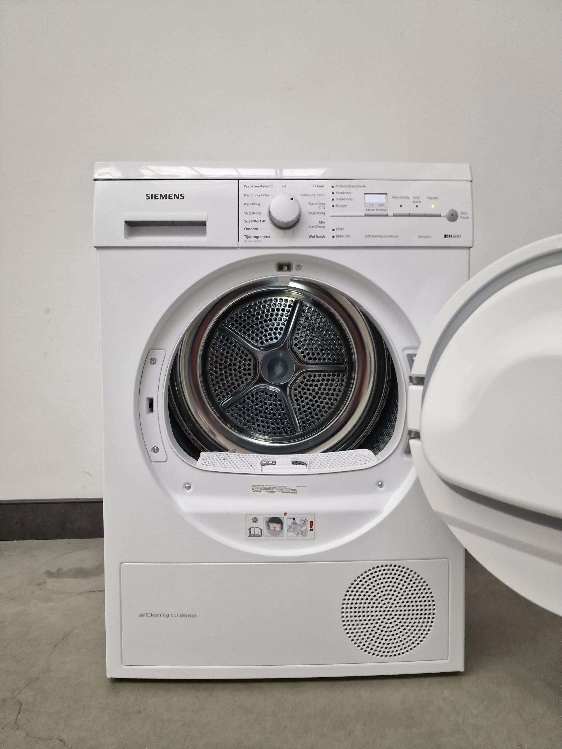 Siemens iQ500 WT44W362NL warmtepompdroger 7 kg met zelfreinigende condensor