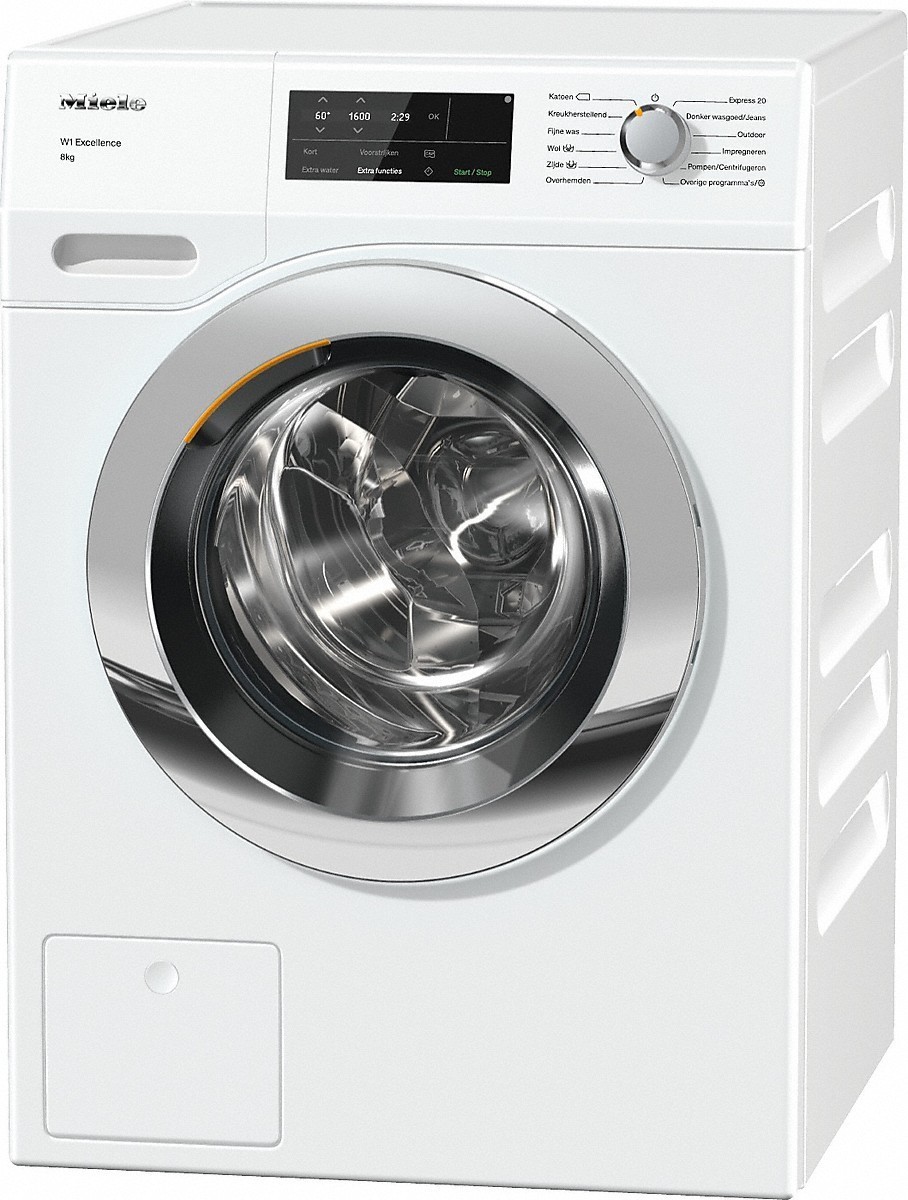 Miele W1 WEJ135 WPS wasmachine 8 kg 1600 toeren lotuswit